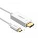 UGREEN MM121(30841) TYPE C TO HDMI 1.5M CABLE